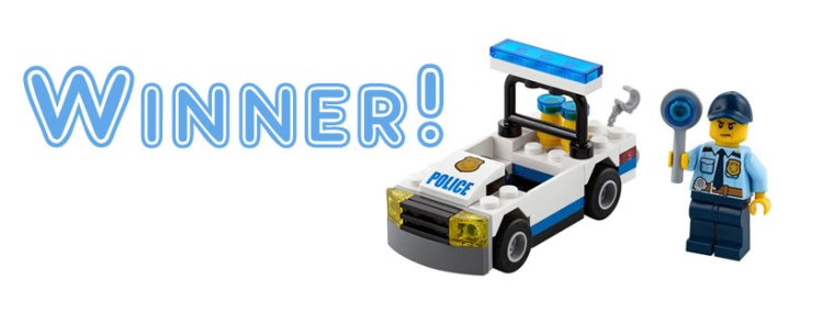 Lego City Police Polybag Winner