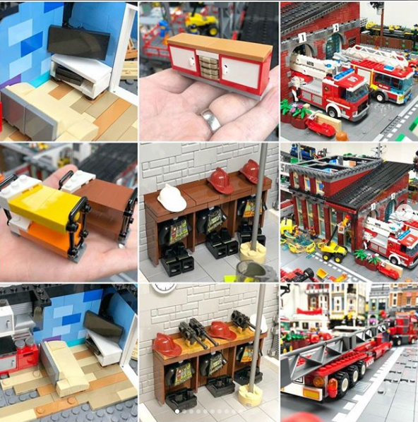 Allyouneedisbricks LEGO Contemporary Fire Station